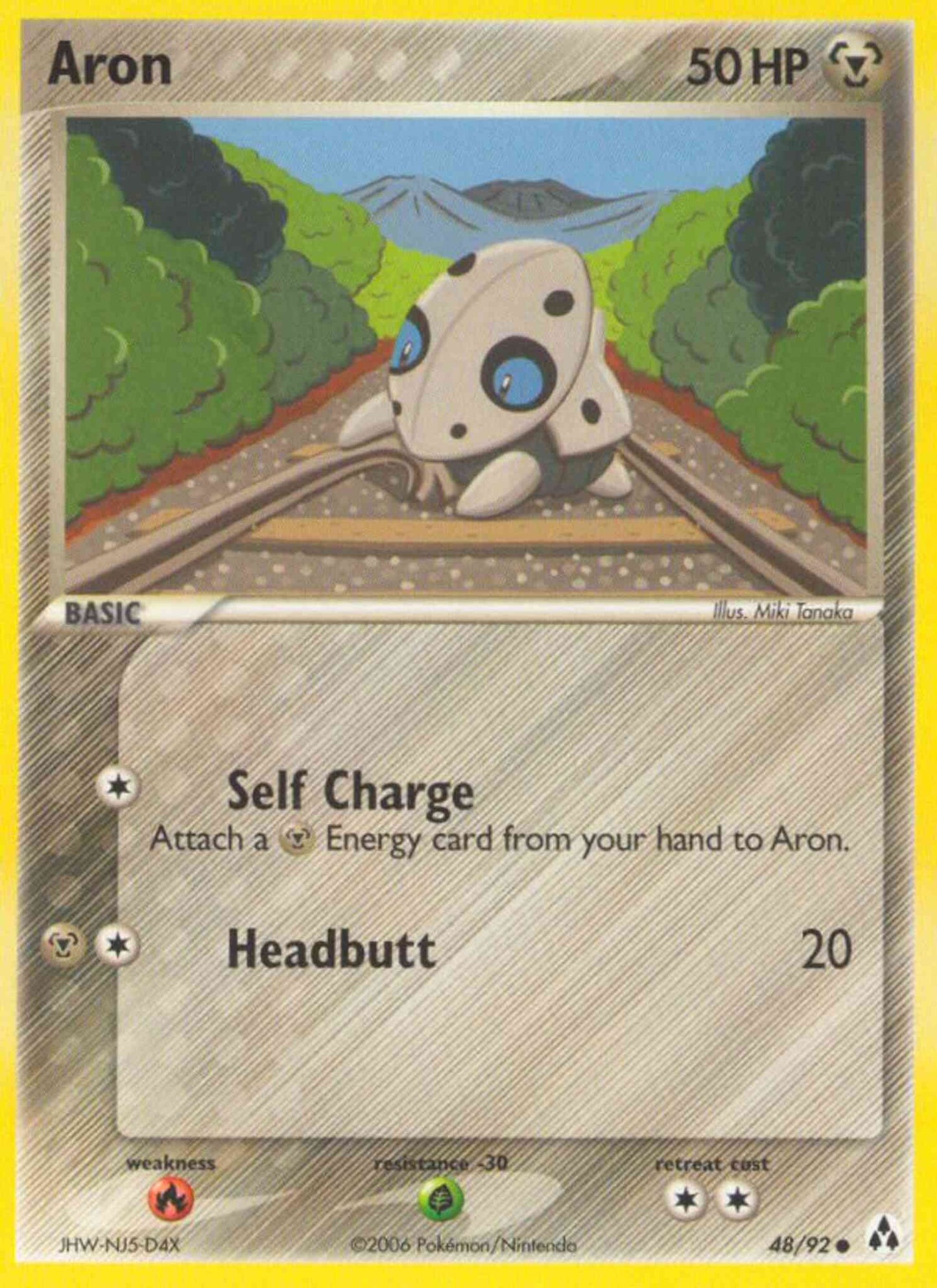 Aron - 48/92 - Common [ex12-48] [Non-Holo]