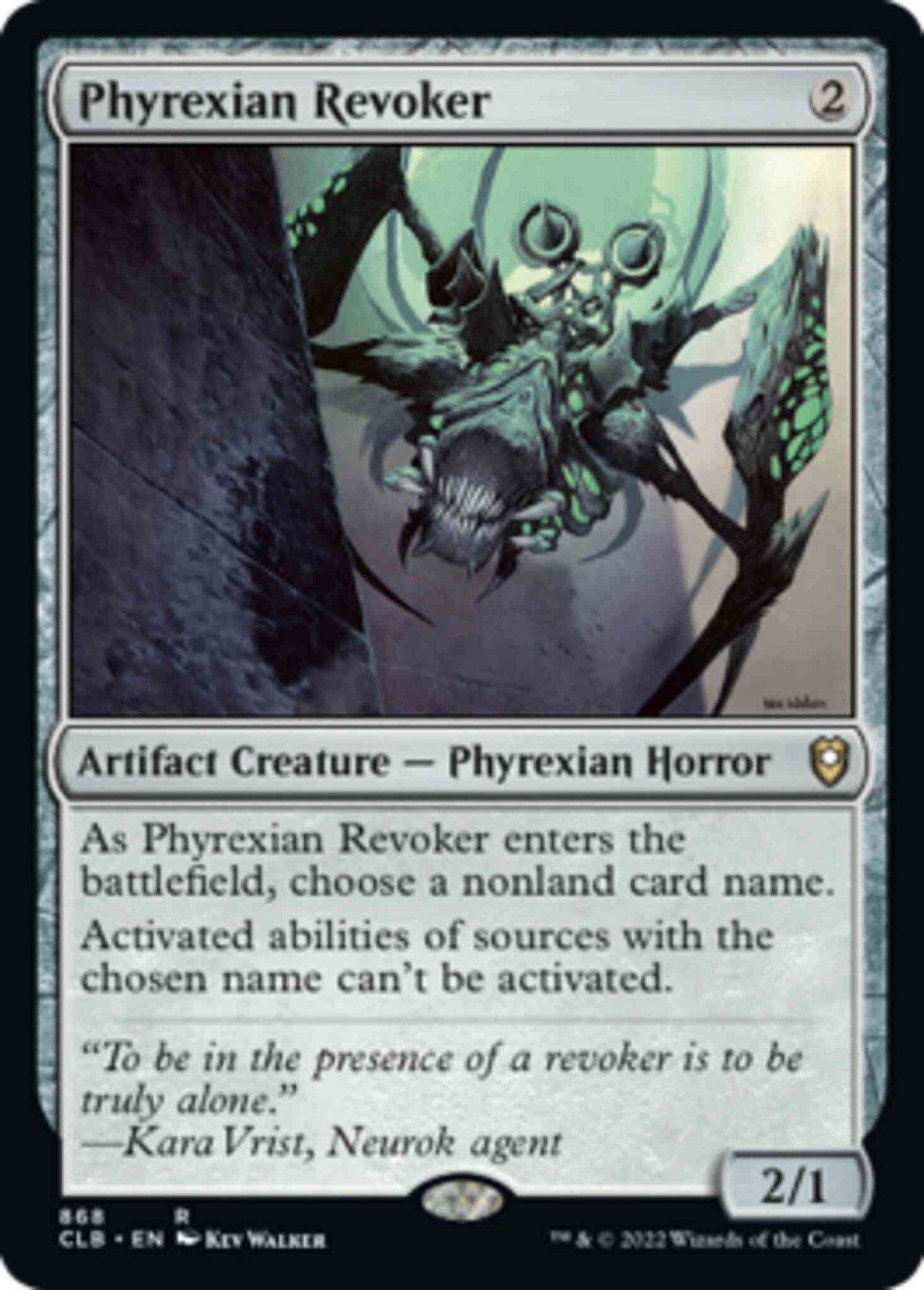 Phyrexian Revoker [868] [Commander Legends: Battle for Baldur's Gate] [Non-Foil]