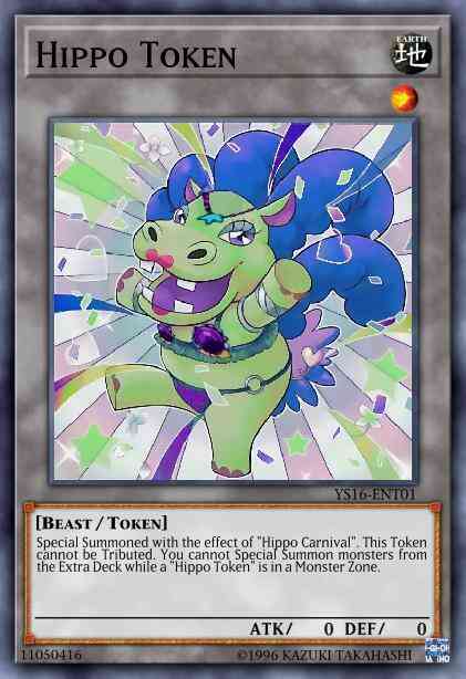 Hippo Token - YS16-ENT01 - Common - 1st Edition