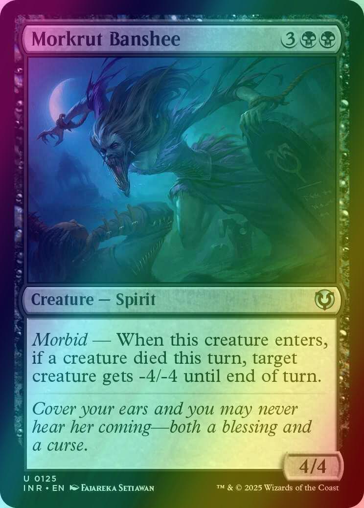 Morkrut Banshee [125] [Innistrad Remastered] [Foil]