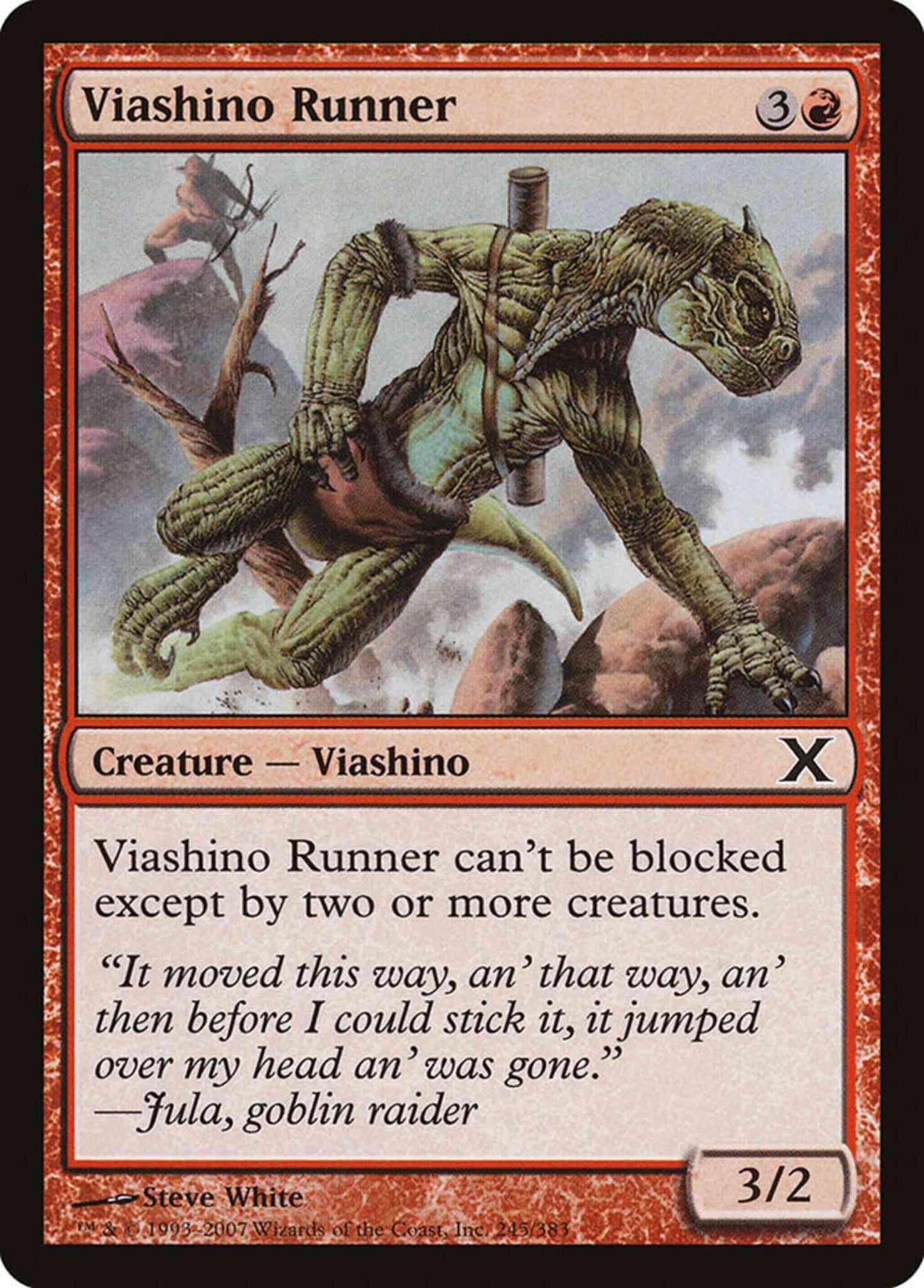 Viashino Runner [245] [Tenth Edition] [Non-Foil]