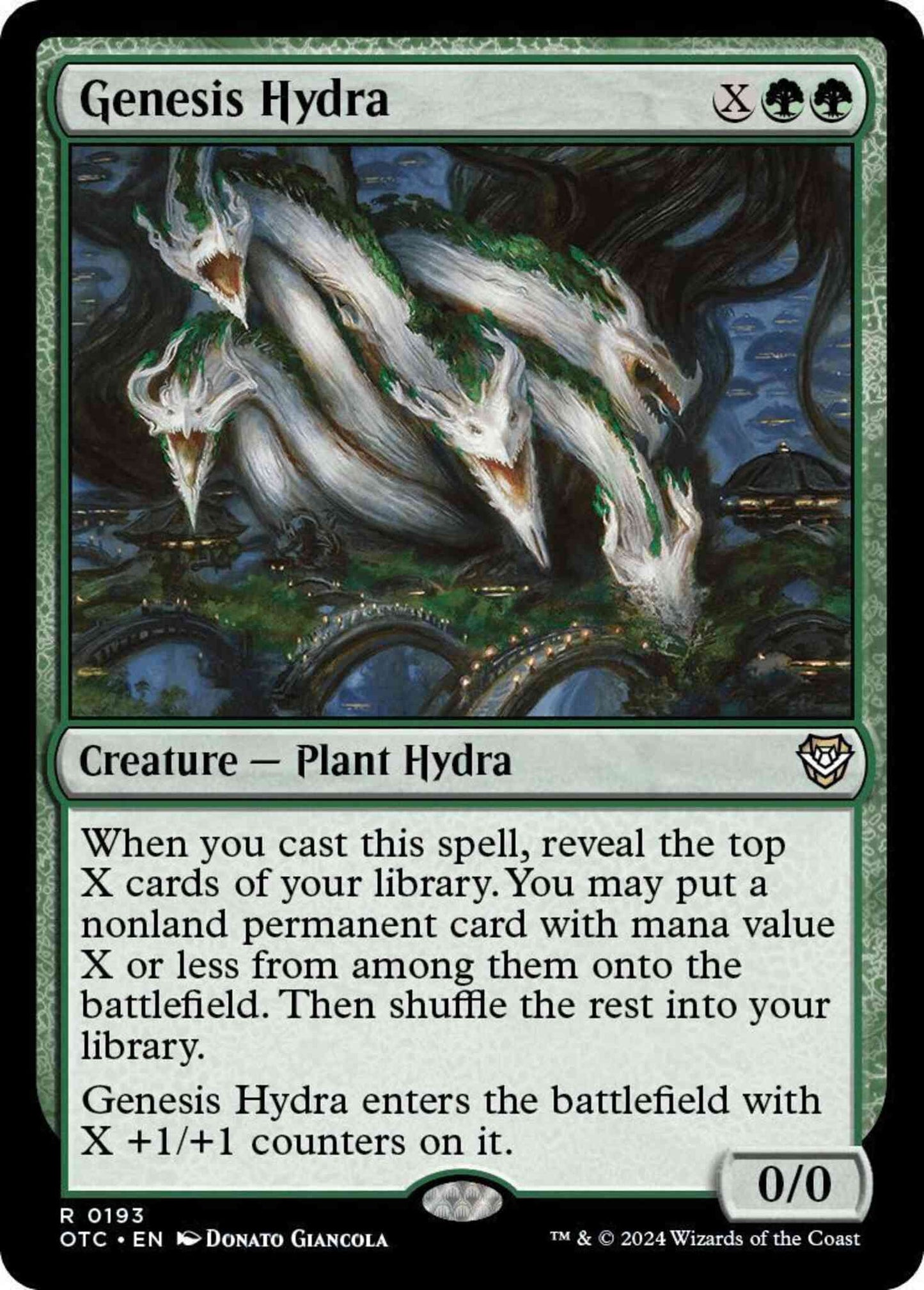 Genesis Hydra [193] [Outlaws of Thunder Junction: Commander] [Non-Foil]