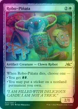 Robo-Piñata [25] [Unfinity] [Foil]