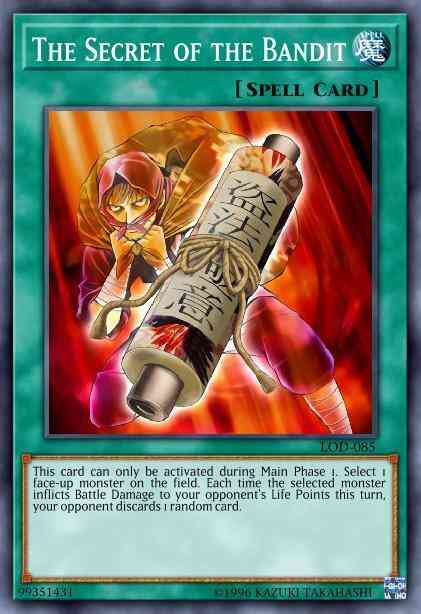 The Secret of the Bandit - LOD-085 - Common - 1st Edition