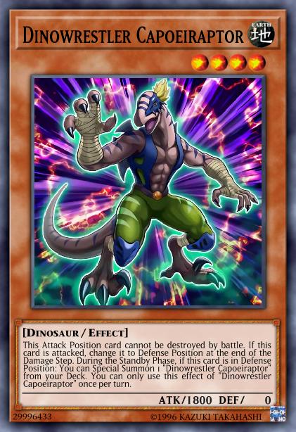 Dinowrestler Capoeiraptor - MP19-EN157 - Common - 1st Edition