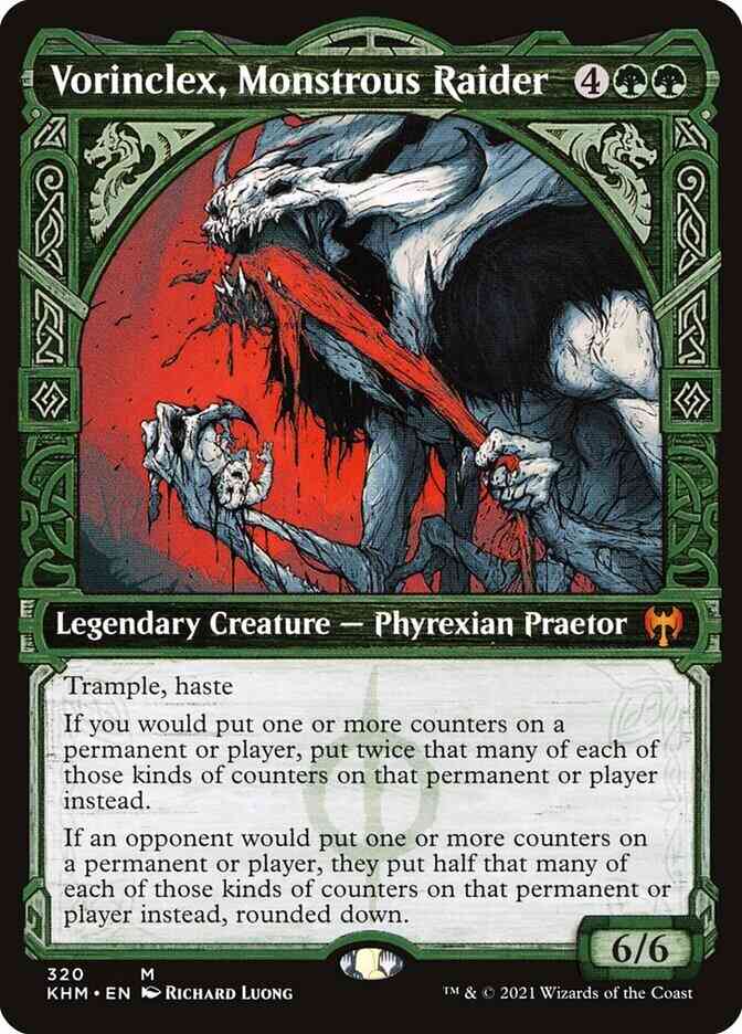 Vorinclex, Monstrous Raider [320] [Showcase] [Kaldheim] [Non-Foil]