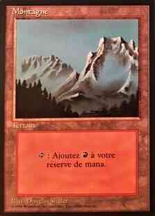 Mountain - French [Blue Sky] [302] [Foreign Black Border: French] [Non-Foil]