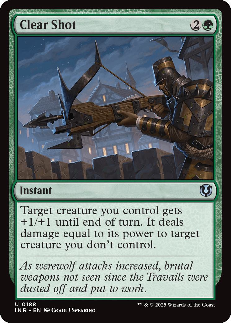 Clear Shot [188] [Innistrad Remastered] [Non-Foil]