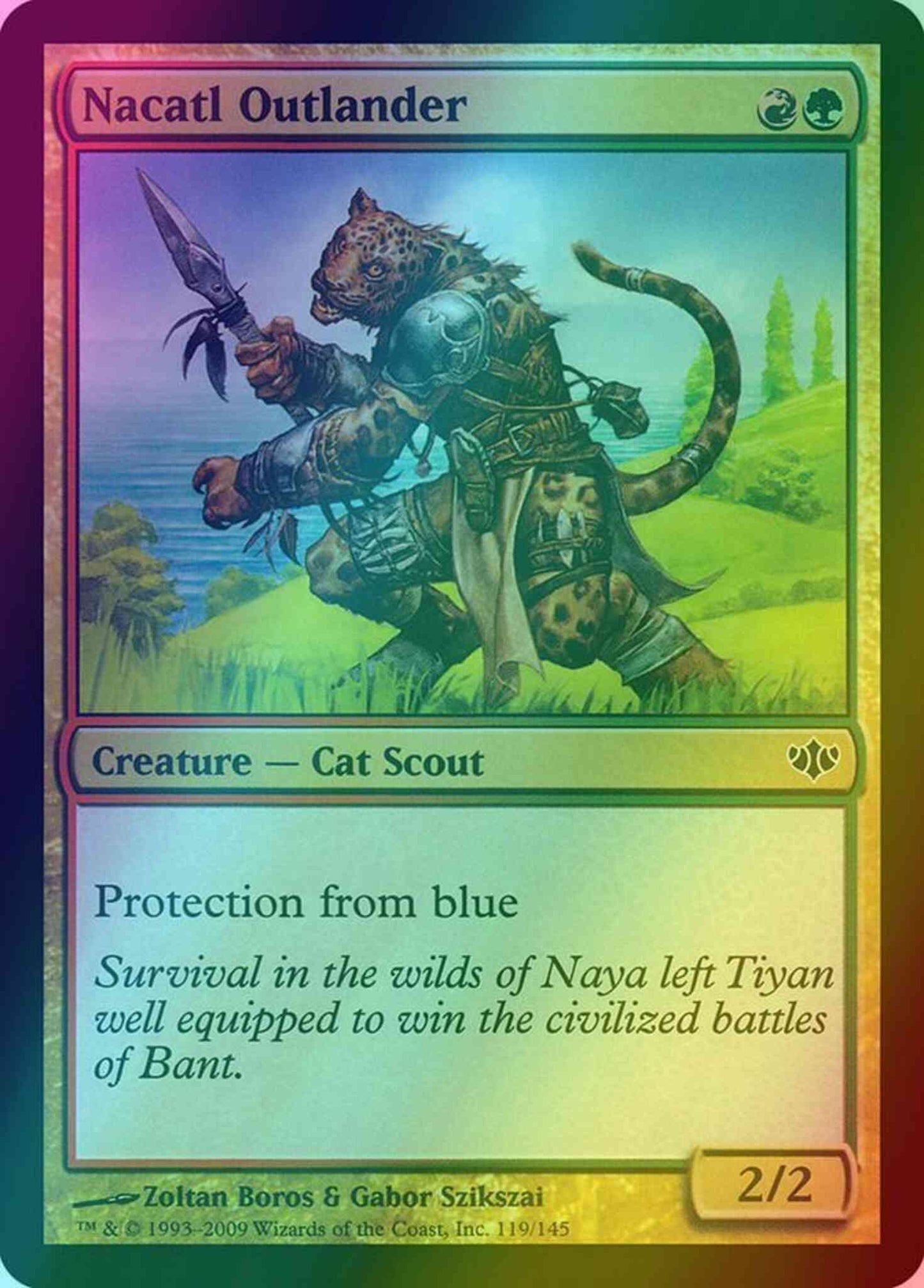 Nacatl Outlander [119] [Conflux] [Foil]