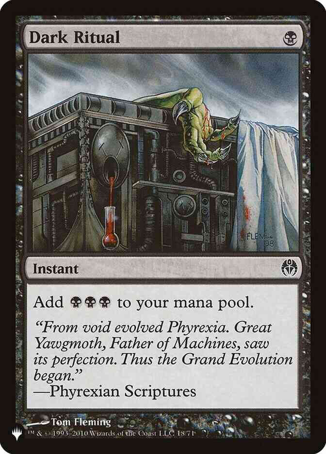 Dark Ritual [DDE-18] [The List] [Non-Foil]