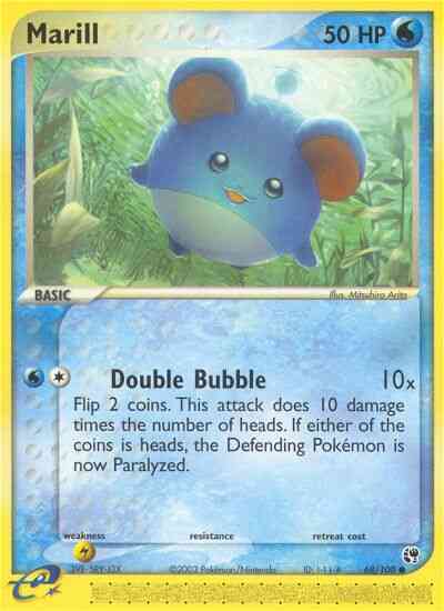 Marill - 68/100 - Common [ex2-68] [Non-Holo]