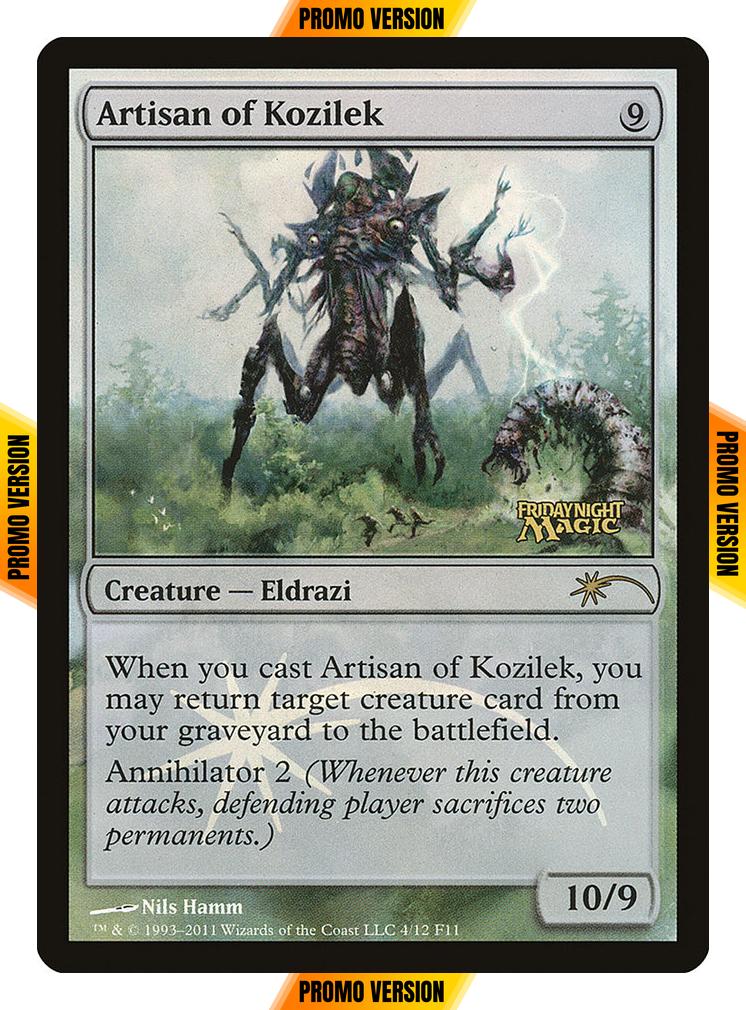 Artisan of Kozilek [4] [Friday Night Magic 2011] [Foil]