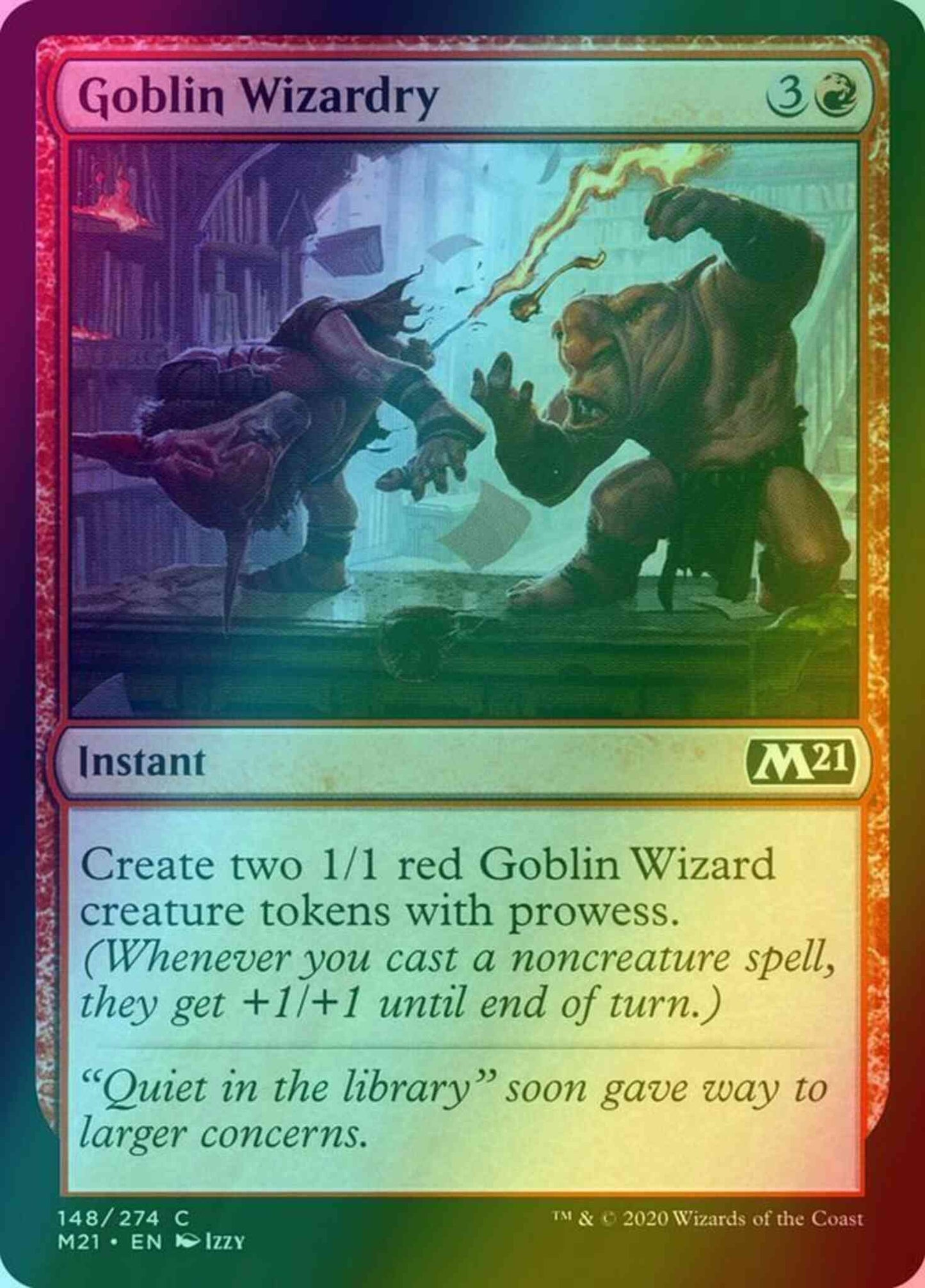 Goblin Wizardry [148] [Core Set 2021] [Foil]