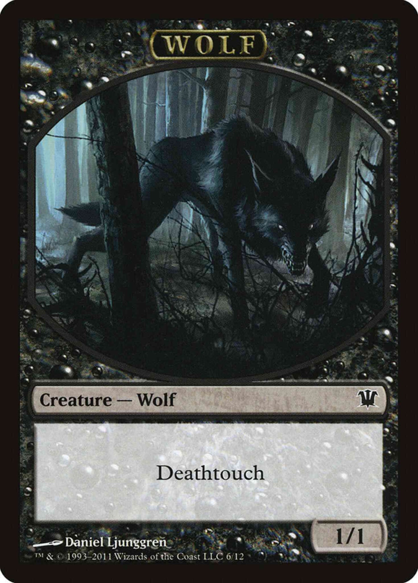 Wolf Token [06] [Innistrad Tokens] [Non-Foil]