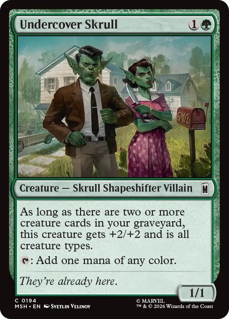 Undercover Skrull [194] [Marvel Super Heroes] [Non-Foil]