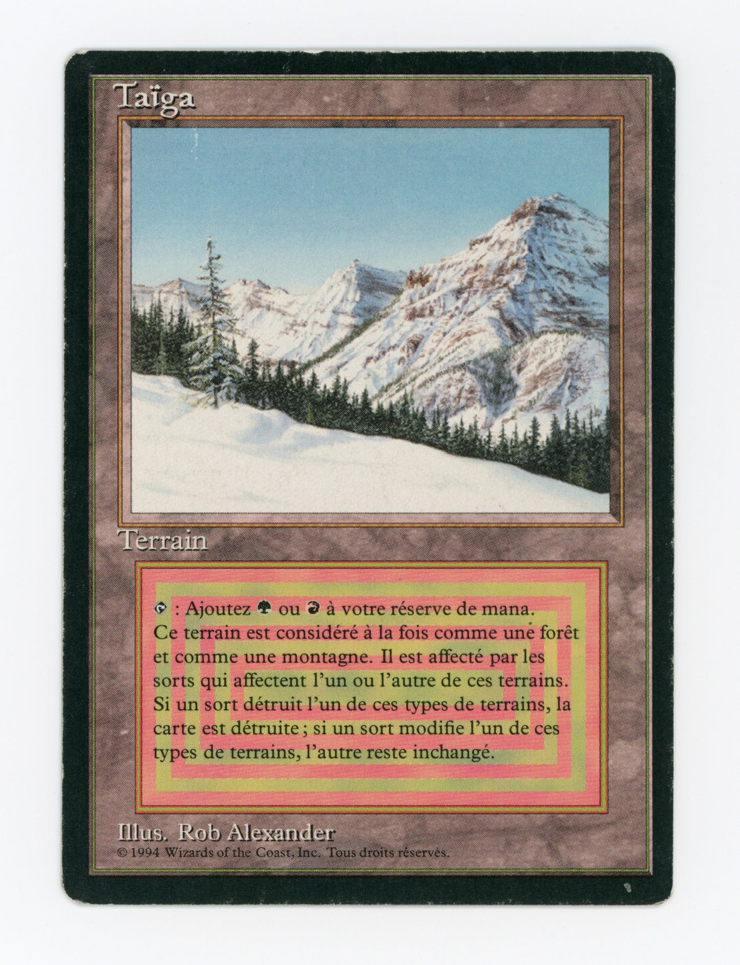 Taiga — French — ID 18655