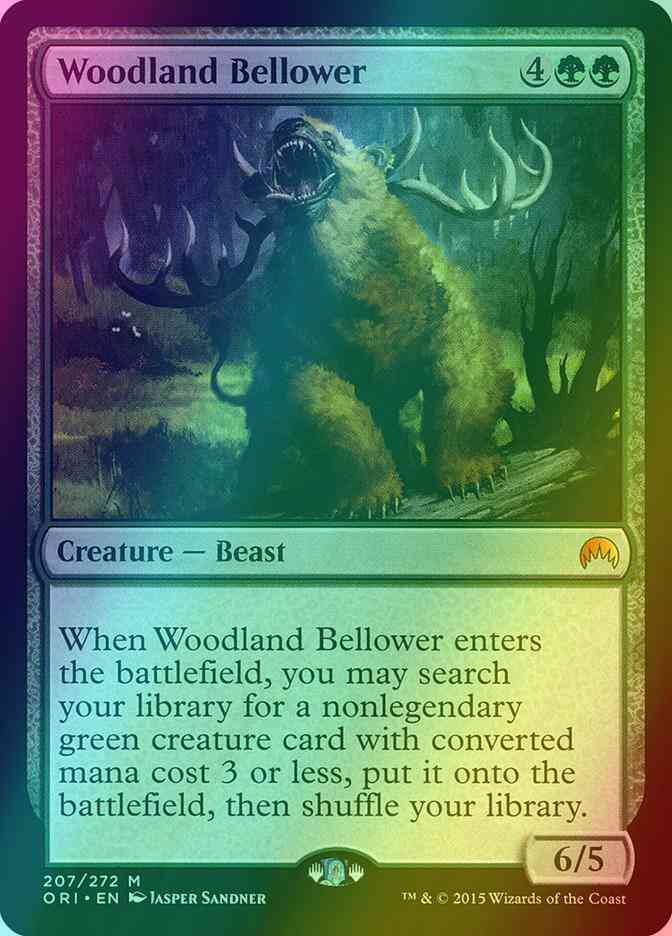 Woodland Bellower [207] [Magic Origins] [Foil]