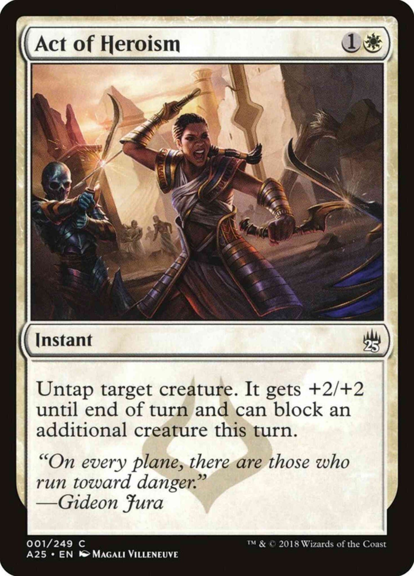 Act of Heroism [1] [Masters 25] [Non-Foil]
