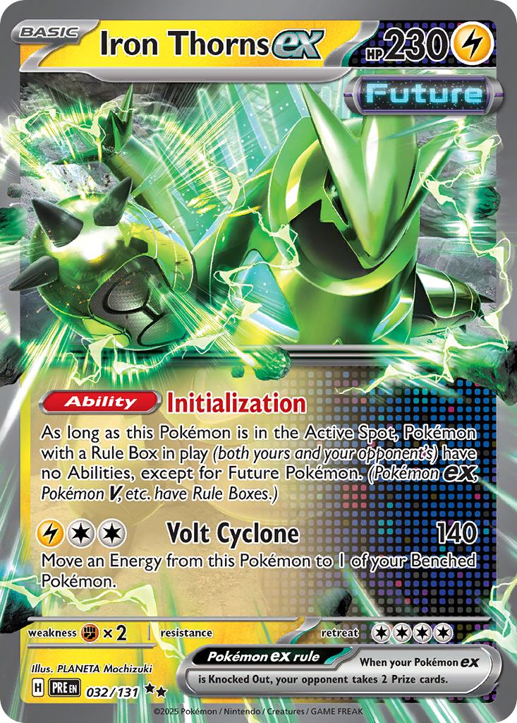 Iron Thorns ex - 032/131 - Double Rare [sv085-032] [Ultra]
