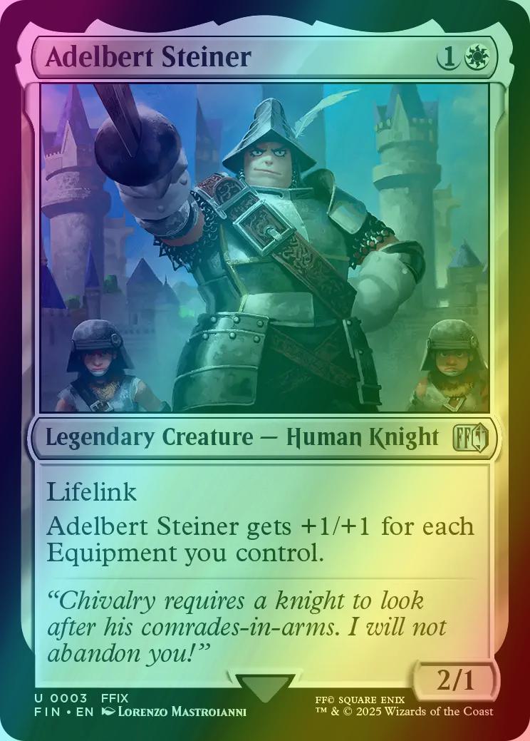 Adelbert Steiner [3] [FINAL FANTASY] [Foil]