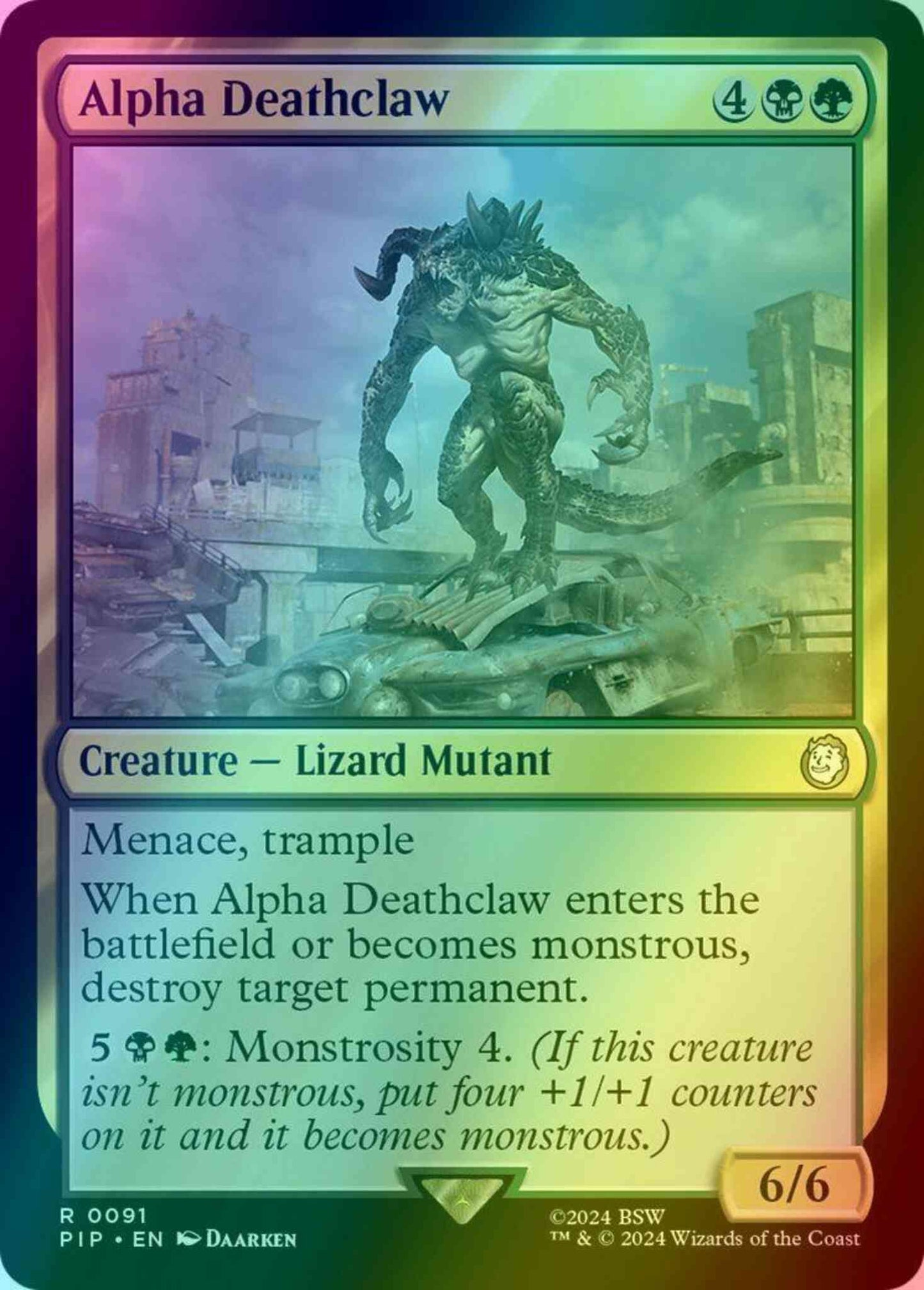 Alpha Deathclaw [91] [Fallout] [Foil]