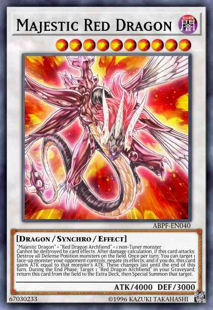 Majestic Red Dragon - ABPF-EN040 - Ultra Rare - Unlimited