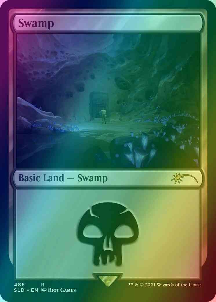 Swamp [0486] [Arcane] [Secret Lair Drop] [Foil]