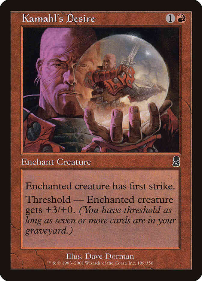 Kamahl's Desire [199] [Odyssey] [Non-Foil]