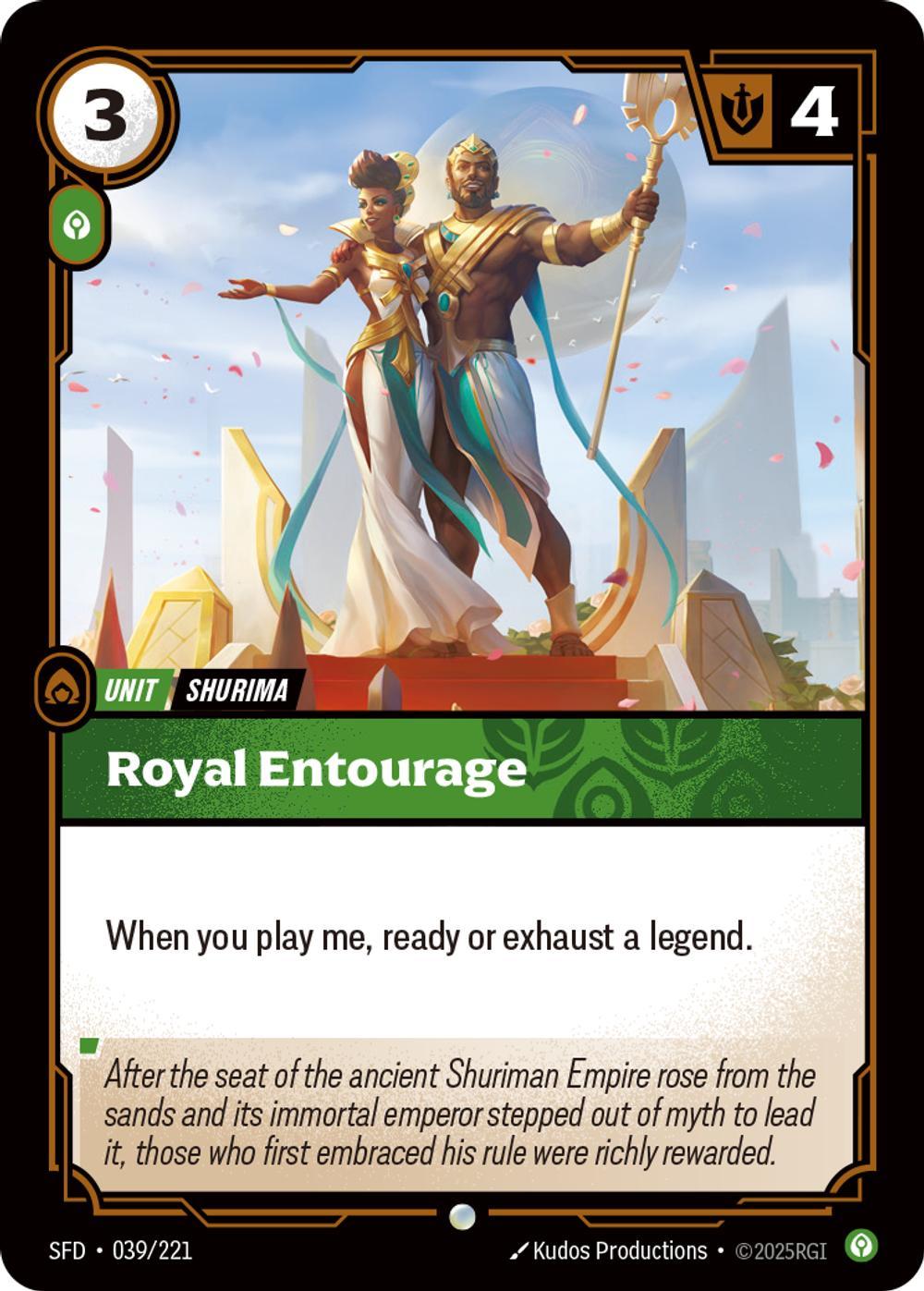 Royal Entourage - 039/221 [Spiritforged] [Non-Foil]