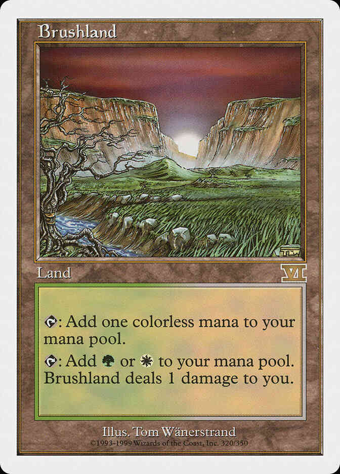 Brushland [320] [Classic Sixth Edition] [Non-Foil]