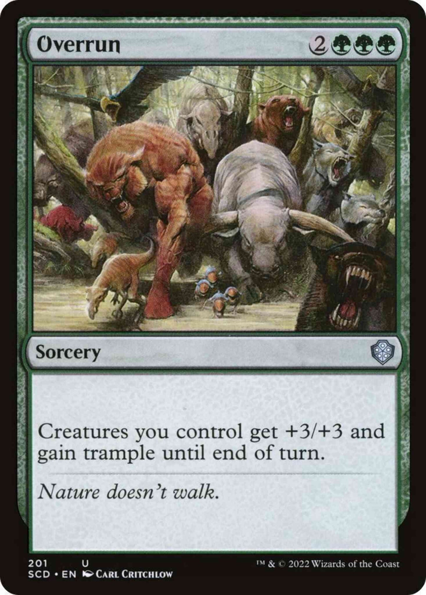 Overrun [201] [Starter Commander Decks] [Non-Foil]