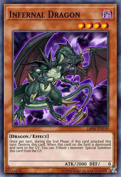 Infernal Dragon - DP04-EN010 - Ultra Rare - Unlimited