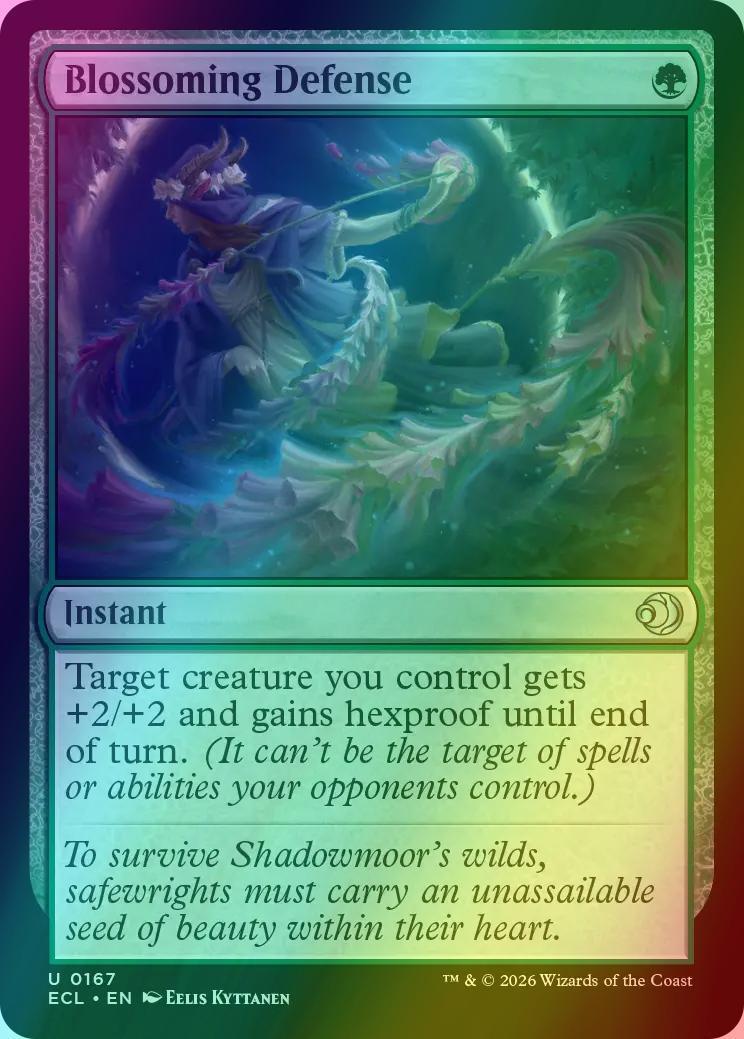 Blossoming Defense [167] [Lorwyn Eclipsed] [Foil]