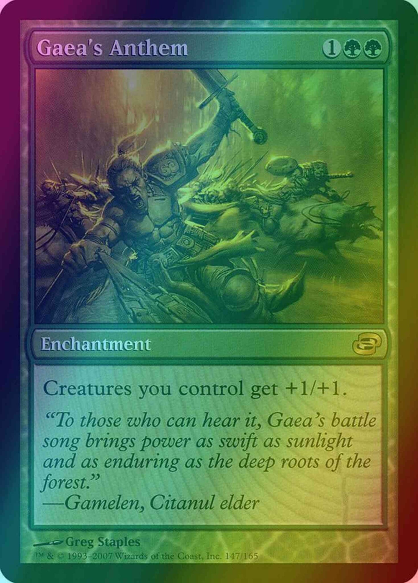 Gaea's Anthem [147] [Planar Chaos] [Foil]