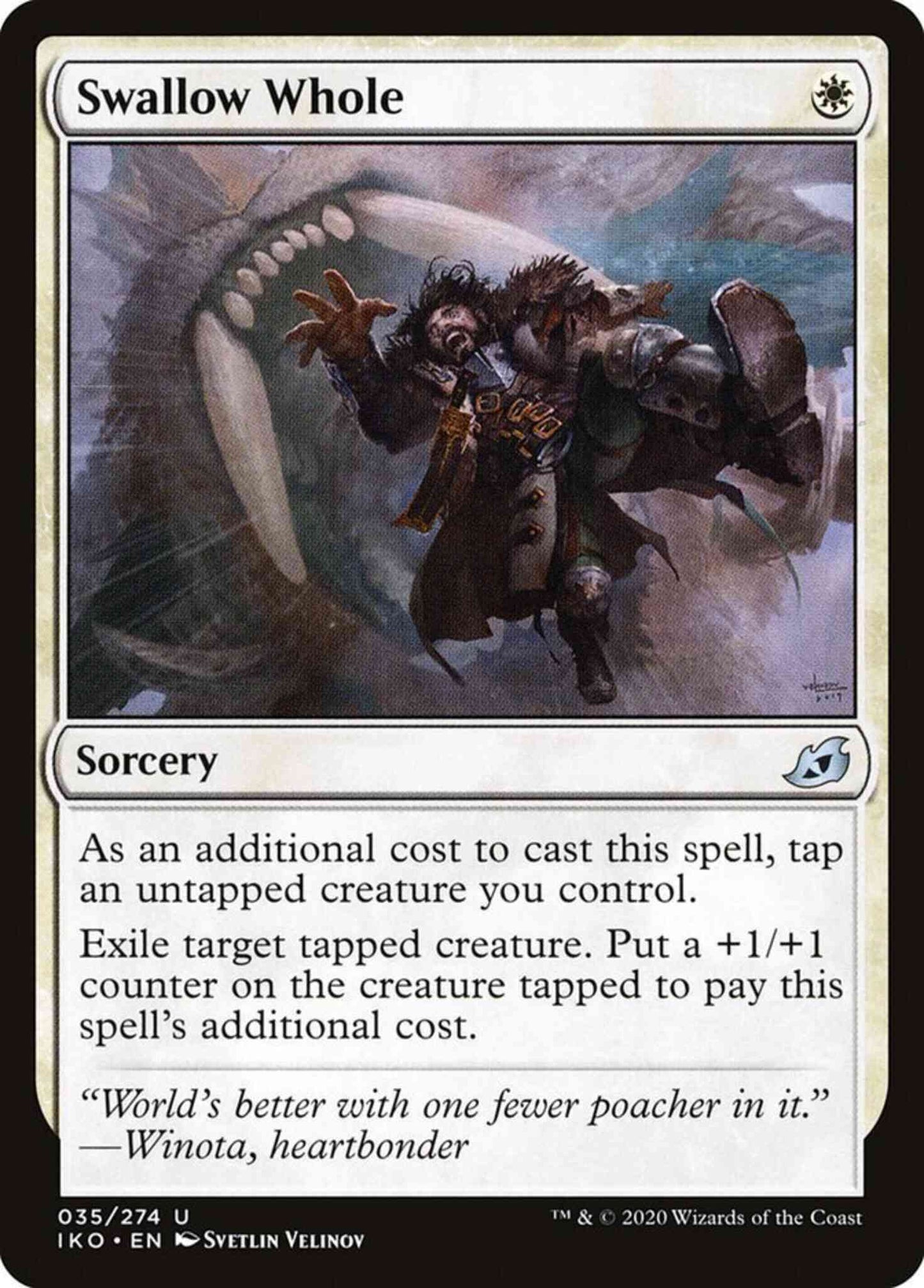 Swallow Whole [35] [Ikoria: Lair of Behemoths] [Non-Foil]