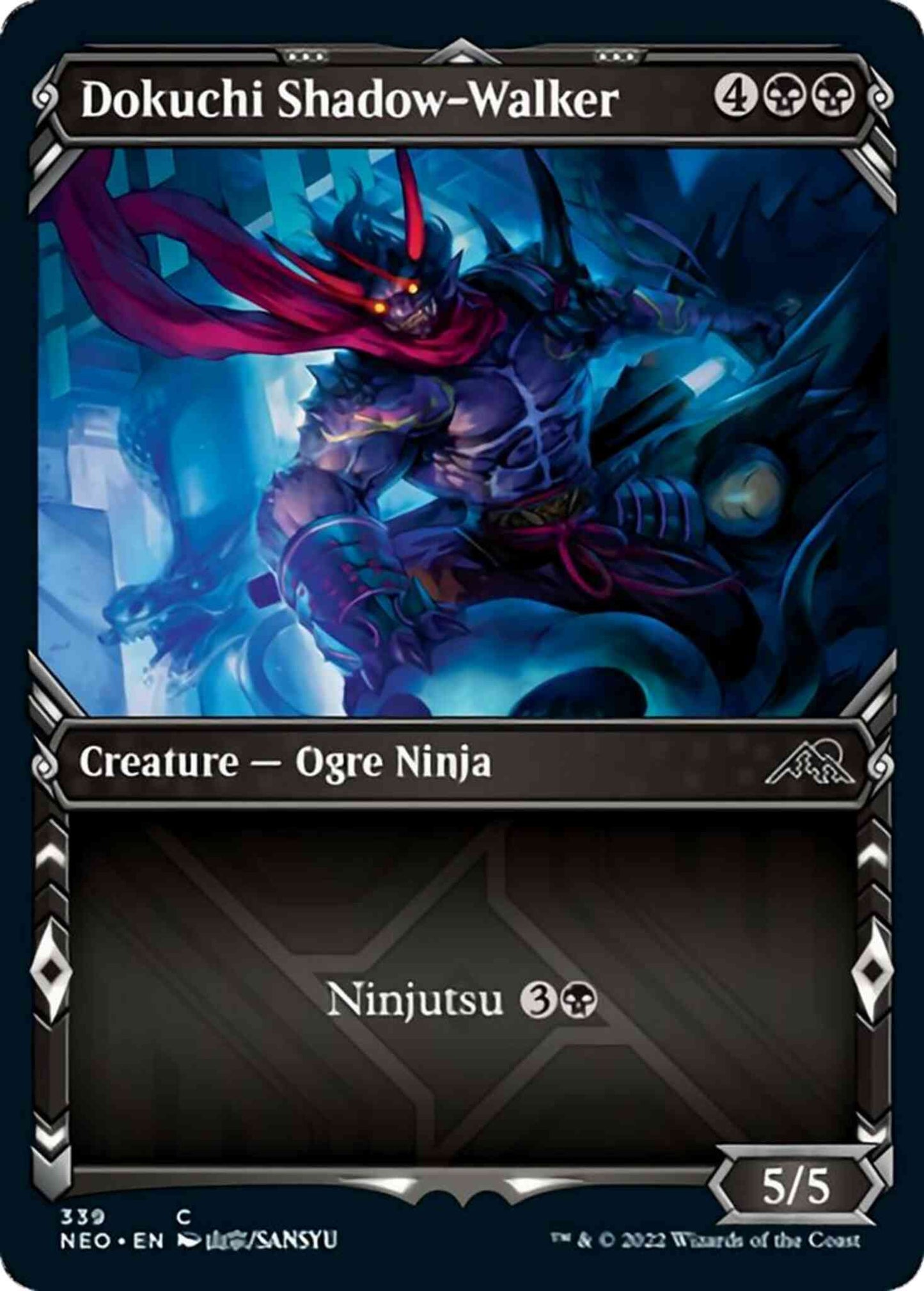 Dokuchi Shadow-Walker [339] [Ninja Showcase] [Kamigawa: Neon Dynasty] [Non-Foil]