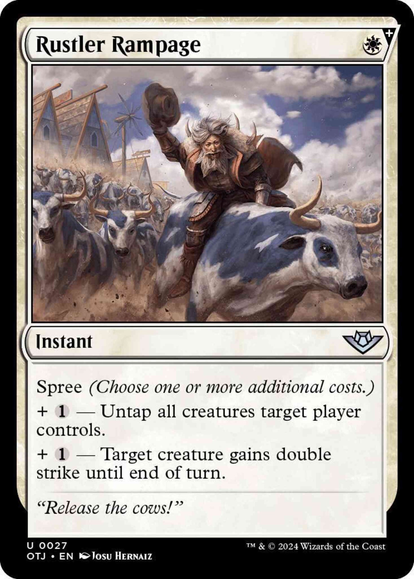 Rustler Rampage [27] [Outlaws of Thunder Junction] [Non-Foil]