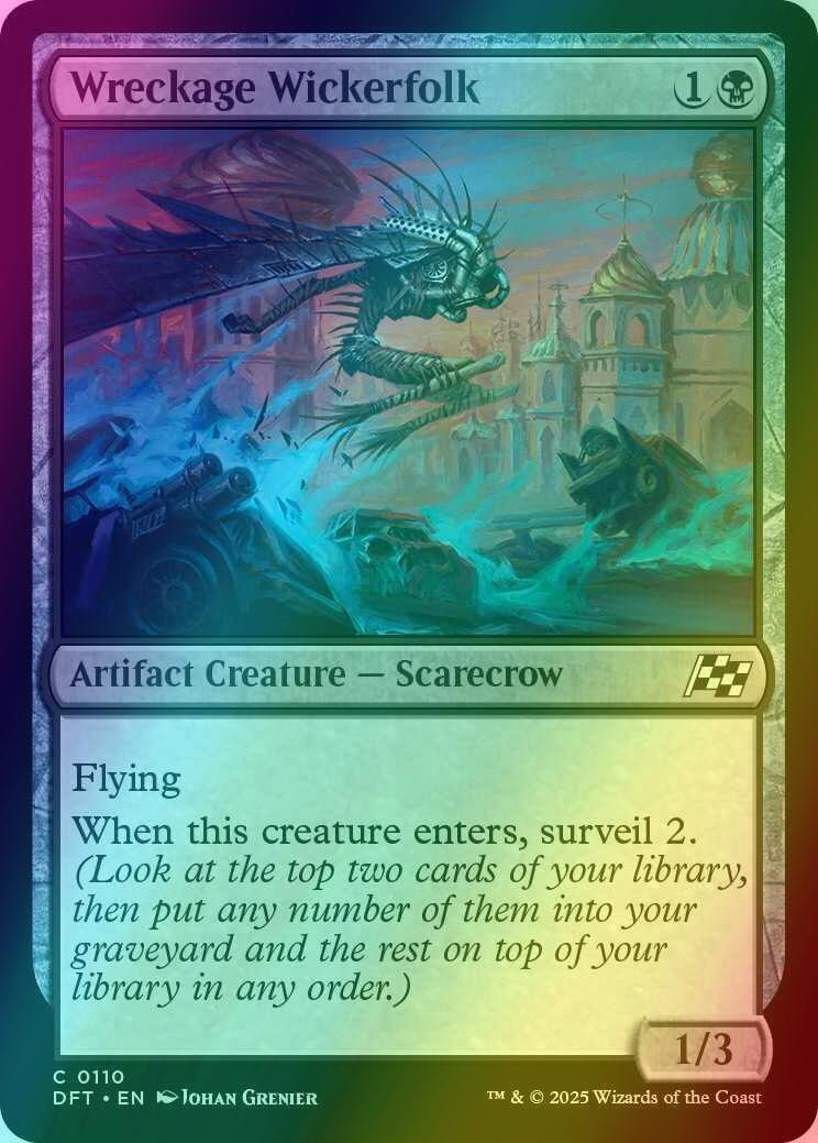 Wreckage Wickerfolk [110] [Aetherdrift] [Foil]