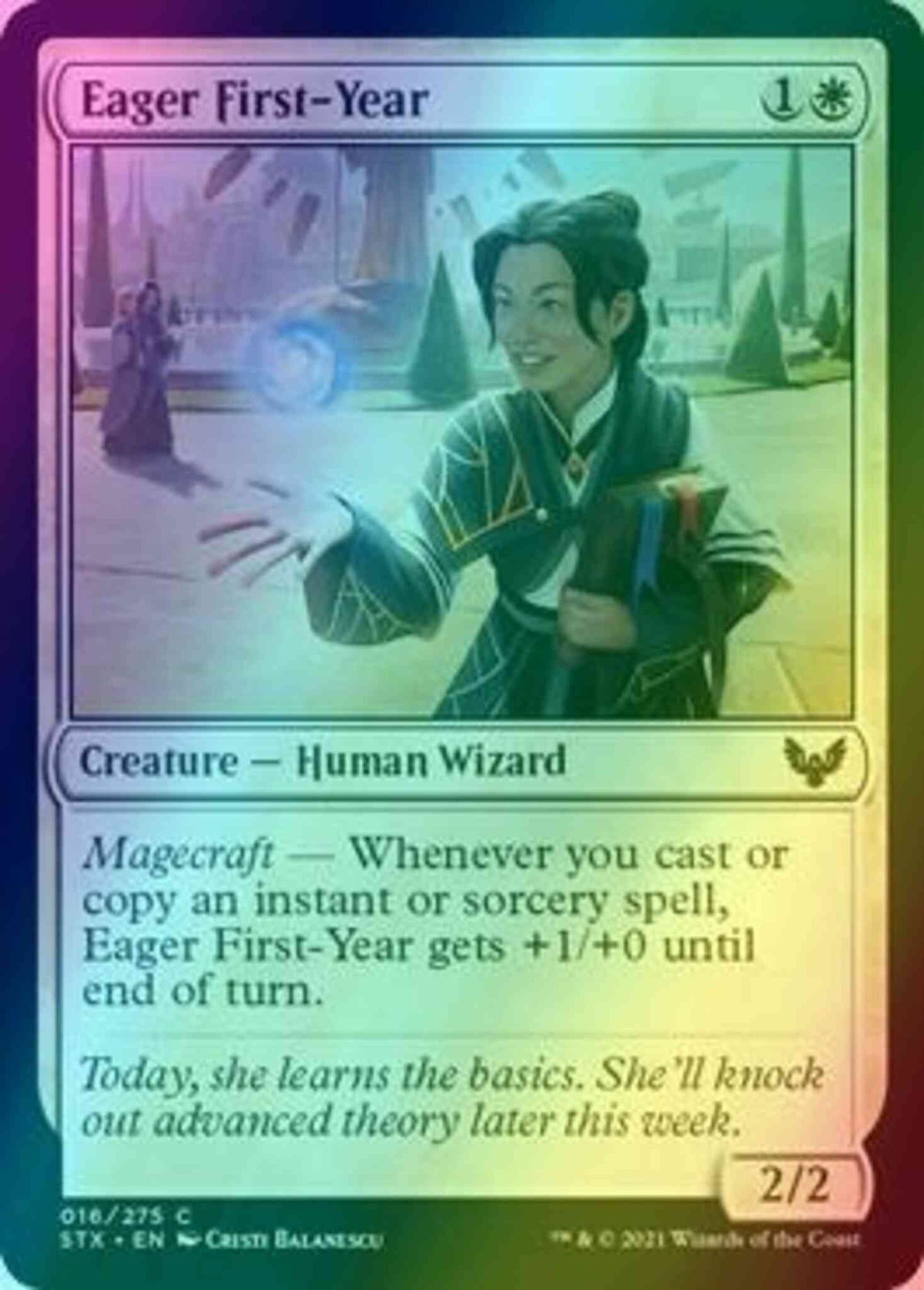 Eager First-Year [16] [Strixhaven: School of Mages] [Foil]