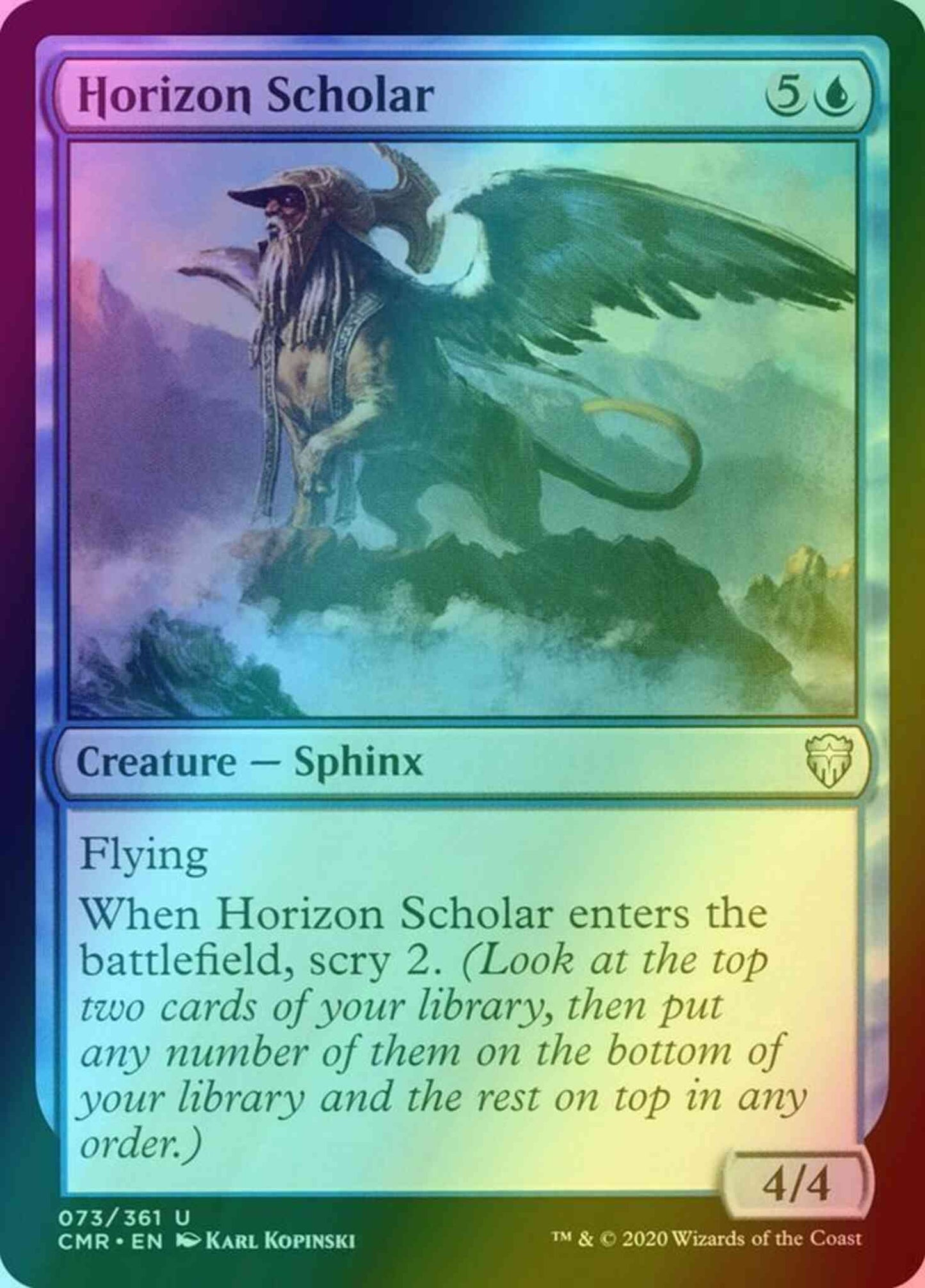 Horizon Scholar [73] [Commander Legends] [Foil]
