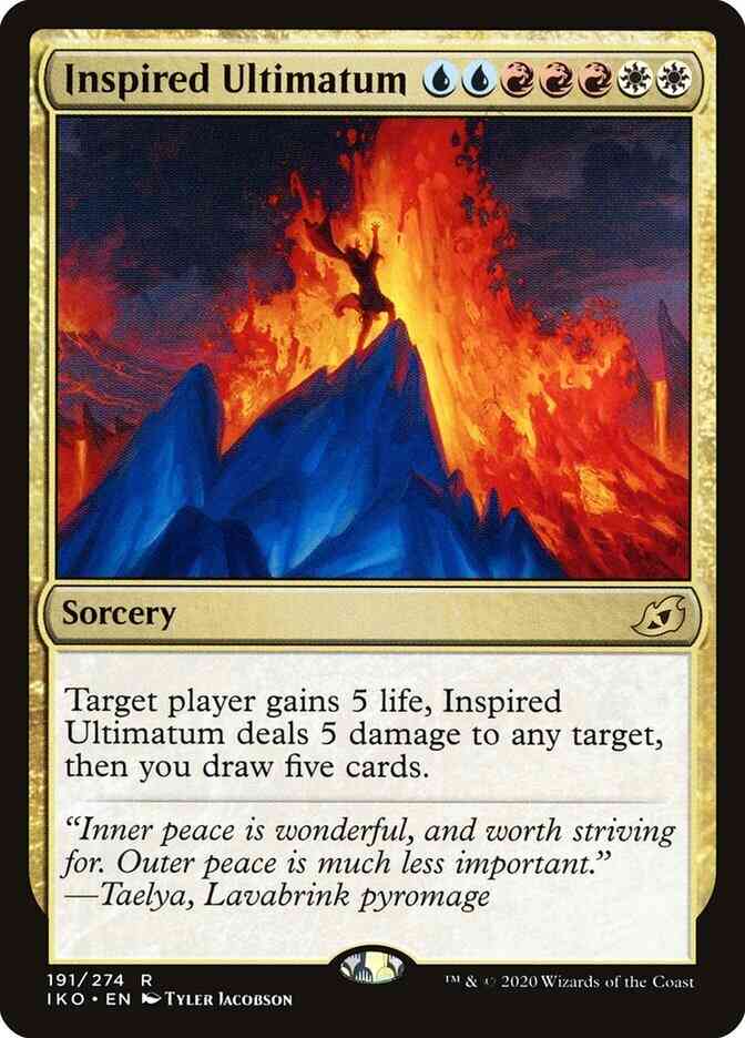 Inspired Ultimatum [191] [Ikoria: Lair of Behemoths] [Non-Foil]