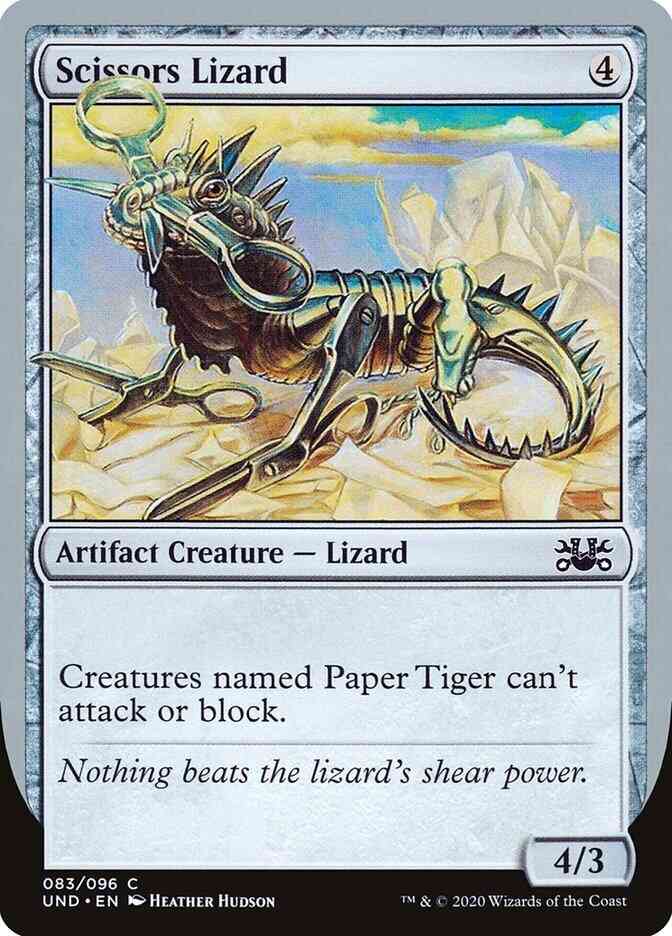 Scissors Lizard [83] [Unsanctioned] [Non-Foil]