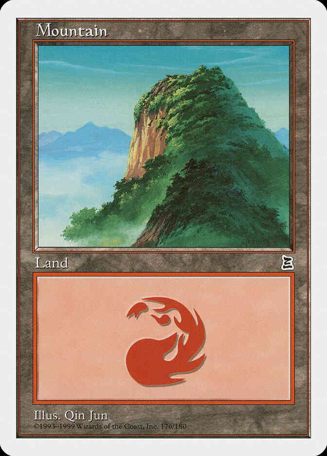 Mountain [176] [Portal Three Kingdoms] [Non-Foil]