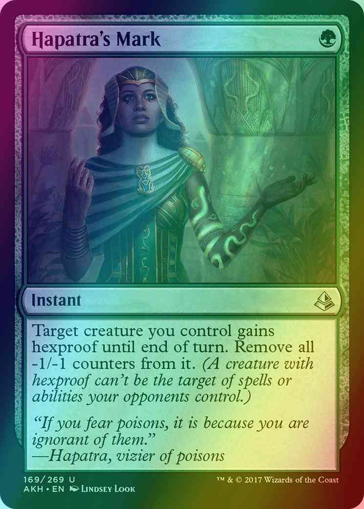 Hapatra's Mark [169] [Amonkhet] [Foil]
