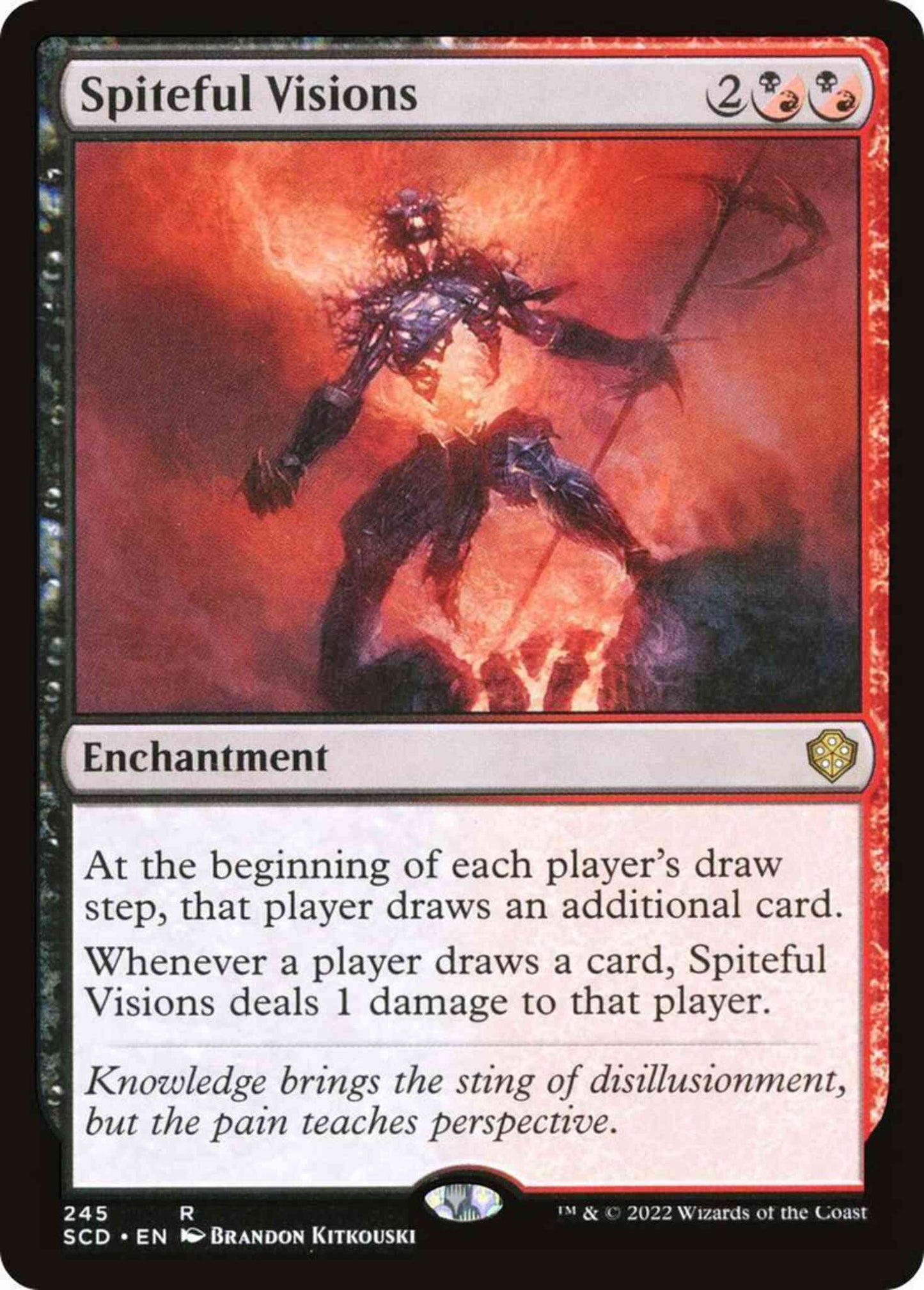 Spiteful Visions [245] [Starter Commander Decks] [Non-Foil]