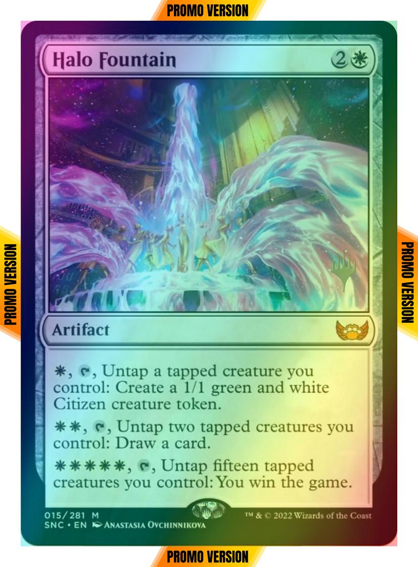 Halo Fountain [Promo Pack] [15p] [Streets of New Capenna: Promos] [Foil]