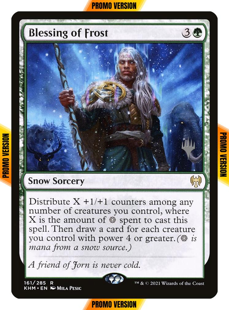 Blessing of Frost [Promo Pack] [161p] [Kaldheim Promos] [Non-Foil]