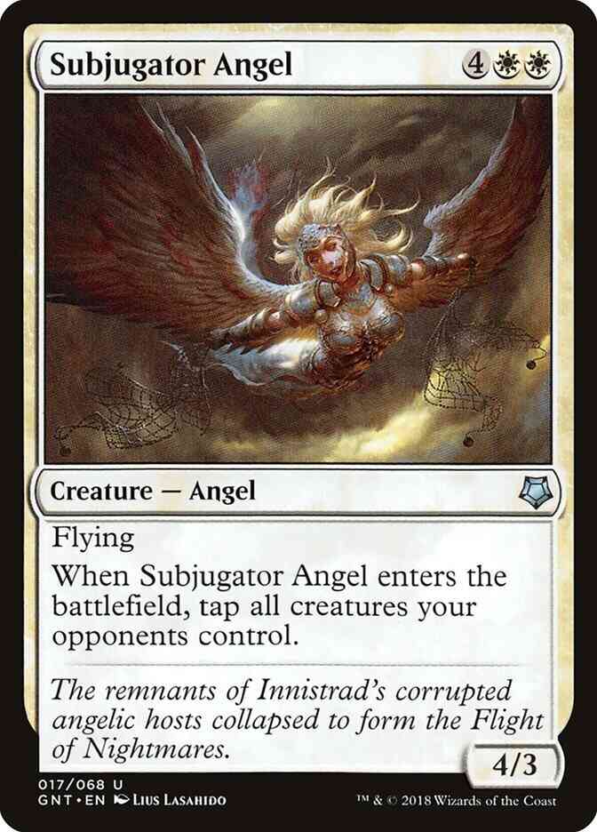 Subjugator Angel [17] [Game Night] [Non-Foil]