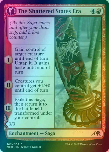 The Shattered States Era // Nameless Conqueror [162] [Kamigawa: Neon Dynasty] [Foil]