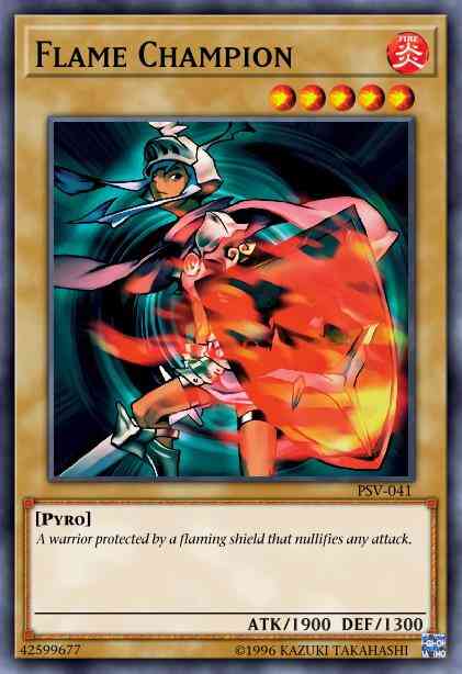 Flame Champion - PSV-041 - Common - 1st Edition